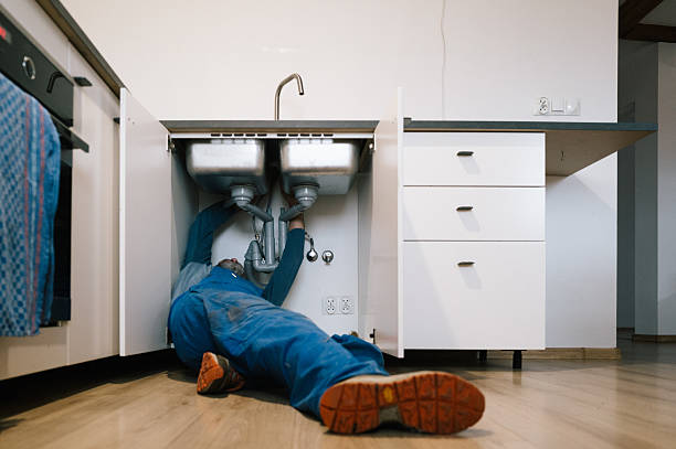 Professional Leak Detection technician working in Keota, OK